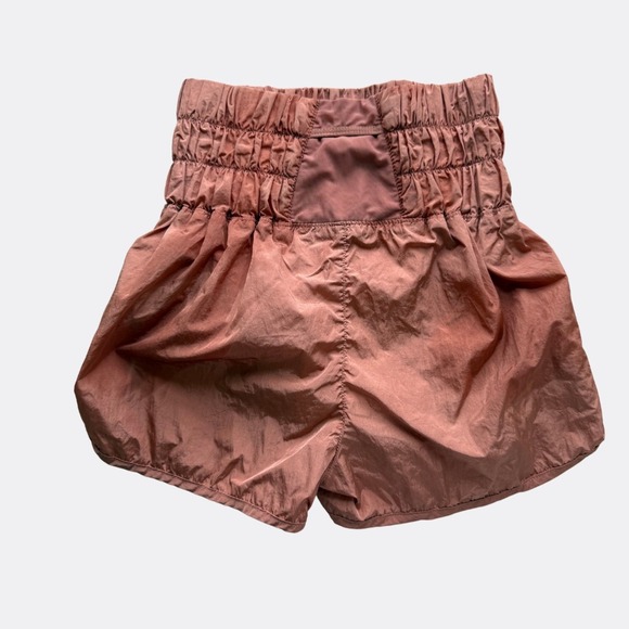 FP Movement by Free People The Way Home Shorts Brushed Apricot High Rise Sz XS - Picture 3 of 5